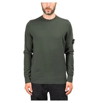 Stone Island Knitted Sweater (Dunkelgrün)