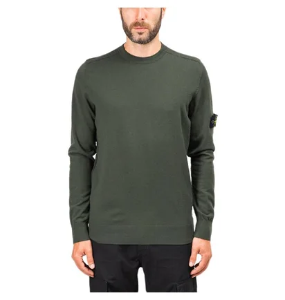 Stone Island Knitted Sweater (Dunkelgrün)