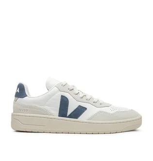 Veja V-90 O.T. Leather (Weiß / Blau / Beige)
