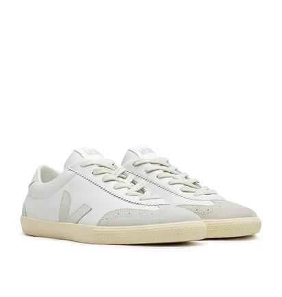 Veja Volley O.T. Leather (Weiß / Beige)