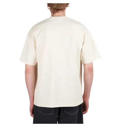 Metalwood Small Logo Heavyweight T-Shirt (Beige)