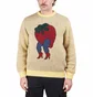 by Parra Stupid Strawberry Knitted Pullover (Gelb)