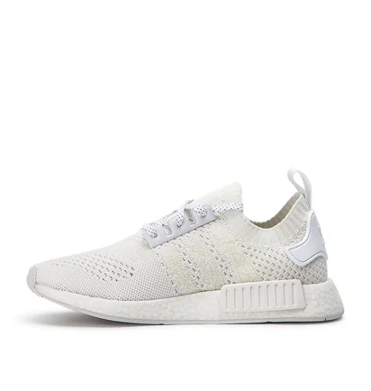 adidas NMD_R1 Primeknit (Weiß / Grün)