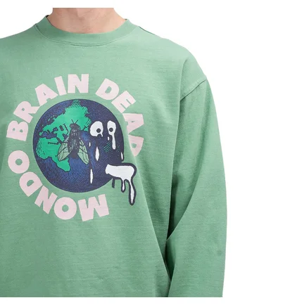 Brain Dead Mondo Crewneck (Grün)