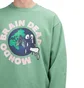 Brain Dead Mondo Crewneck (Grün)
