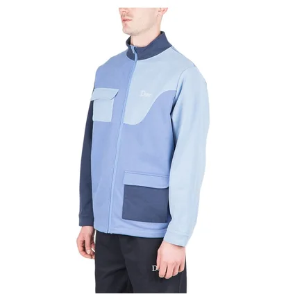 Dime Brushed Cotton Track Jacket (Blau)