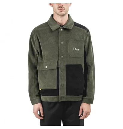 Dime Corduroy Jacket (Grün / Schwarz)