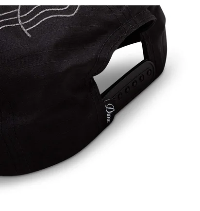 Dime Spider Low Pro Cap (Schwarz)