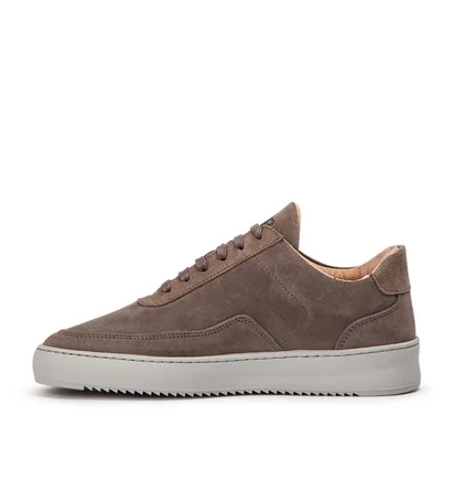 Filling Pieces Low Mondo Ripple Nardo Suede (Braun)