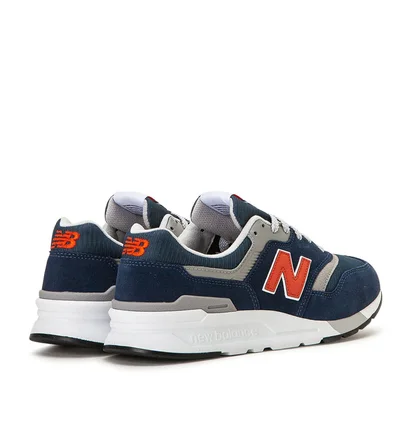 New Balance CM997 HAY (Navy / Grau / Rot)