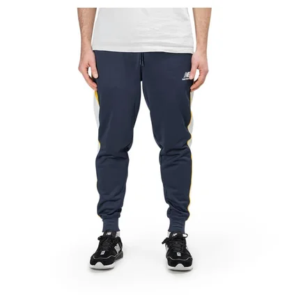 New Balance MP01503 NGO Athletics Track Pant (Navy / Weiß)