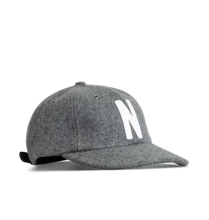 Norse Projects Wool Sports Cap (Hellgrau)
