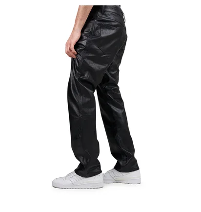 Pleasures Vegan 5 Leather Pocket Pant (Schwarz)
