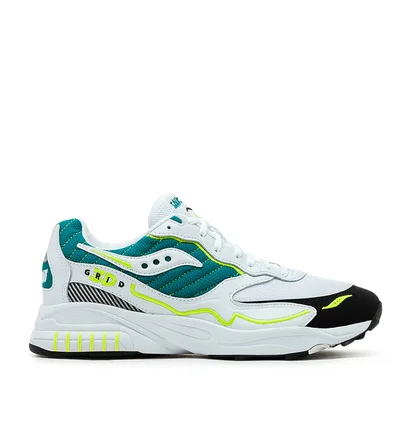 Saucony 3D Grid Hurricane (Grün / Weiss)