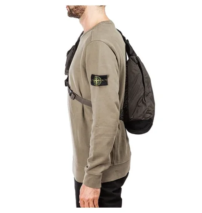 Stone Island GD Compact Nylon One-Shoulder (Olive)