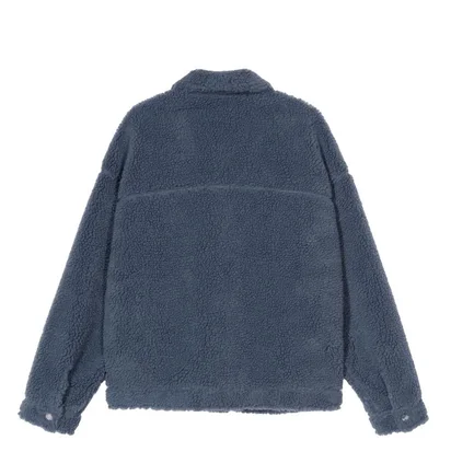Stüssy WMNS Taryn Sherpa Trucker Jacket (Blau)