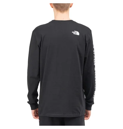 The North Face Coordinates Longsleeve (Schwarz)