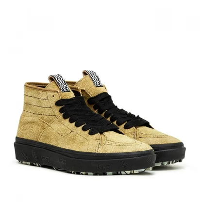 Vans Vault x Taka Hayashi Sk8-Boot LX (Beige / Schwarz)