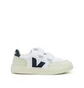 Veja Kids V-12 Velcro Canvas (Weiß / Navy)