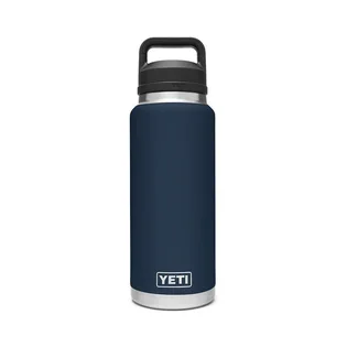 Yeti Rambler 36oz (1065ml) Flasche mit Chug Cap (Navy)