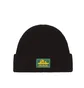 Aimé Leon Dore Waffle Knit Beanie (Schwarz)