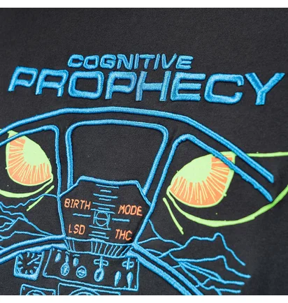Brain Dead Cognitive Prophecy T-Shirt (Schwarz)