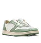 Clae Malone Menta Leather Off-White (Oliv / Weiss)