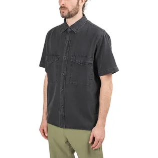 Edwin Big Shirt SS Sky Double Black Denim (Schwarz)