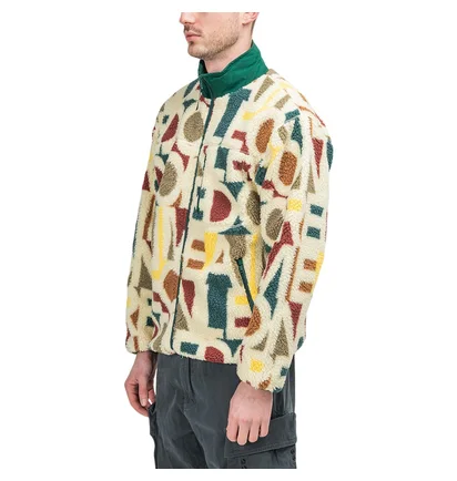 Aimé Leon Dore Blown Print Polar Fleece Jacket (Multi)