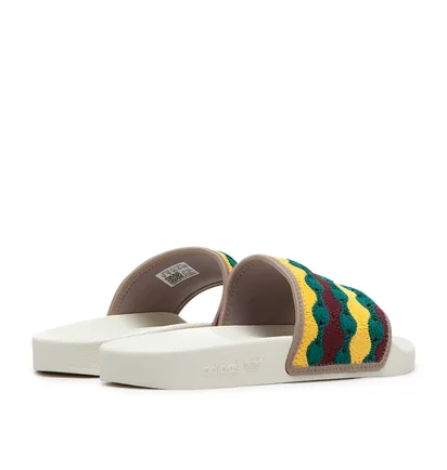 adidas Adilette (Gelb / Grün / Weiß)