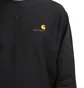Carhartt WIP American Script Sweatshirt (Schwarz)