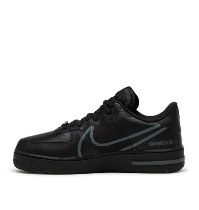 Nike Air Force 1 React (Schwarz)
