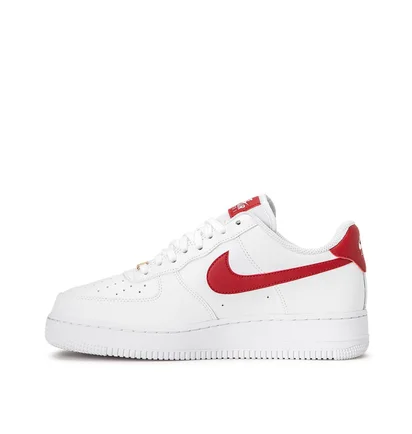 Nike WMNS Air Force 1 '07 (Weiss / Rot)