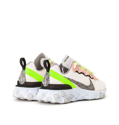 Nike WMNS React Element 55 Premium (Rosa / Gelb)