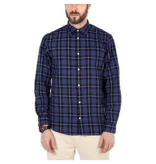 Norse Projects Hans Classic Check (Dark Navy)