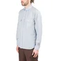 Norse Projects Villads Micro Stripe Shirt (Hellblau)
