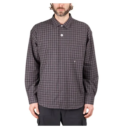Stüssy Big Button Plaid LS Shirt (Multi)