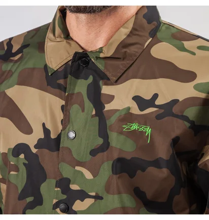 Stüssy Camo Cruise Coach Jacket (Camo)