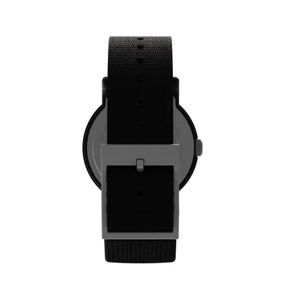 Timex Camper x Stranger Things 40mm Fabric Strap Watch (Schwarz)