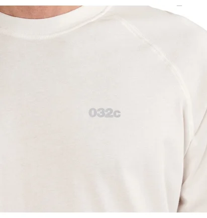 032c Backstage Raglan Longsleeve T-Shirt (Weiss)