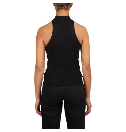 032c Unbutton Knit Tank (Schwarz)