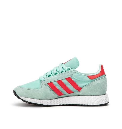 adidas Forest Grove W (Grün / Rot)