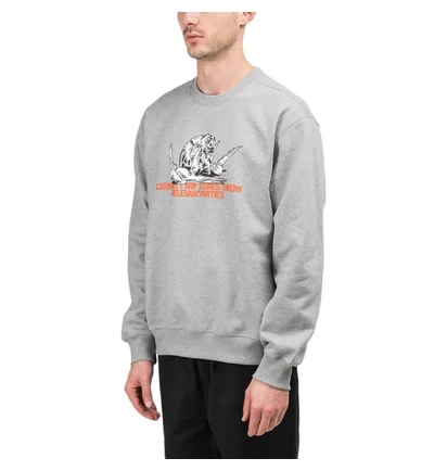 Carhartt WIP x Relevant Parties Stones Throw Sweatshirt (Grau)