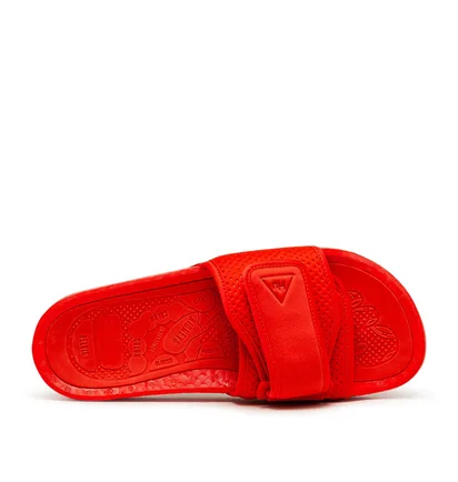 adidas x Pharell Williams Chanceletas HU Boost Slide (Rot)