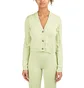 Han Kjobenhavn Cropped Cardigan (Blass Grün)
