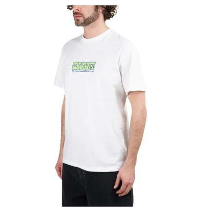 Carhartt WIP S/S Heat Script T-Shirt (Weiß)