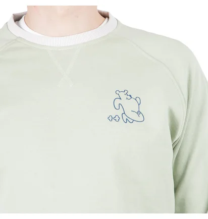 Karhu Trampas Bear Sweatshirt (Mint)