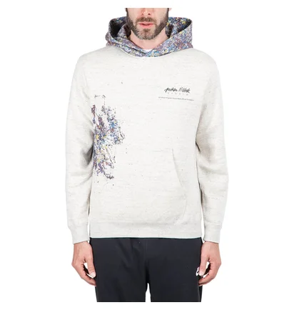 Medicom Adam Et Rope x Jackson Pollock Studio Splash Hoodie (Hellgrau)