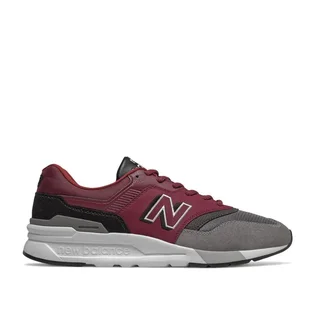 New Balance CM997 HEL (Grau / Rot)