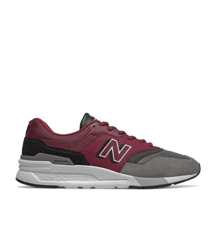 New Balance CM997 HEL (Grau / Rot)